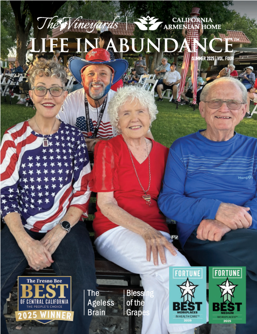 Life in abundance for senior living summer 2025 magazine 